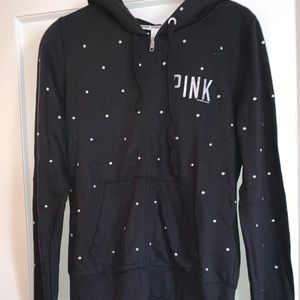 Size Small PINK Studded Hoodie!